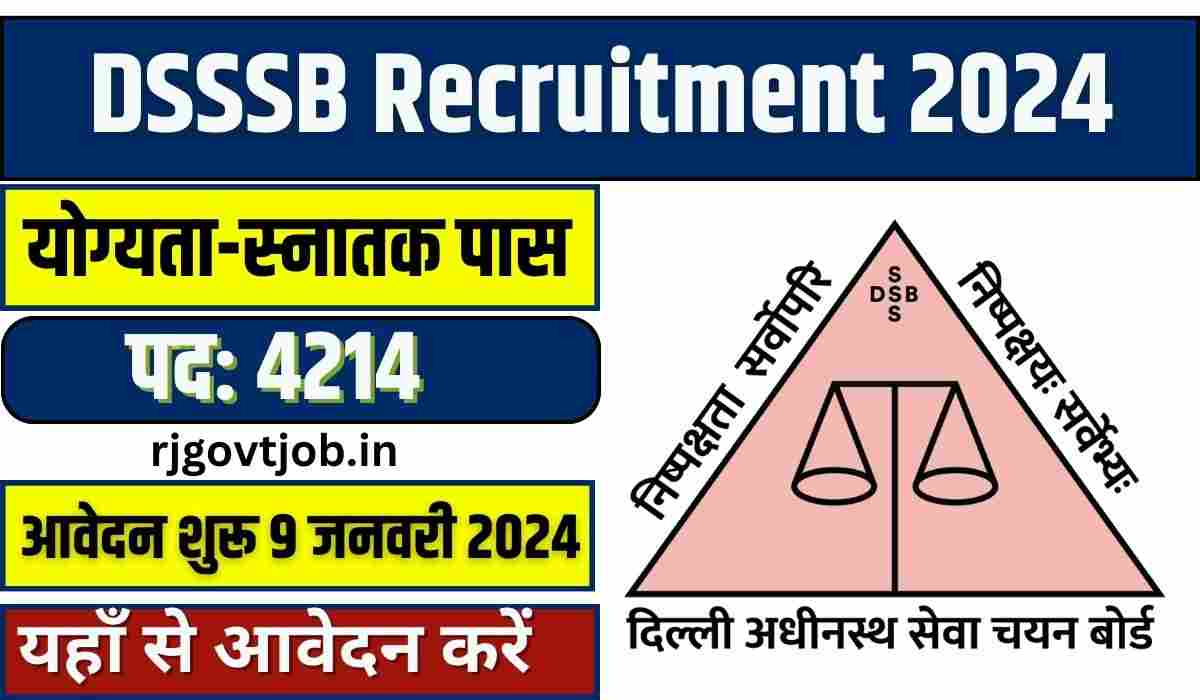 DSSSB VACANCY 2023 OUT | Delhi DSSSB Vacancy 2023 | Full Details - YouTube